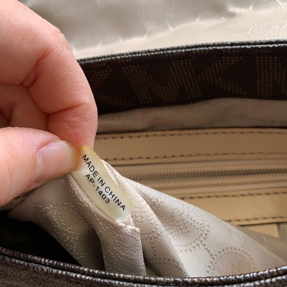 Michael Kors | brown MK Satchel Crossbody Bag - Picture 15 of 16